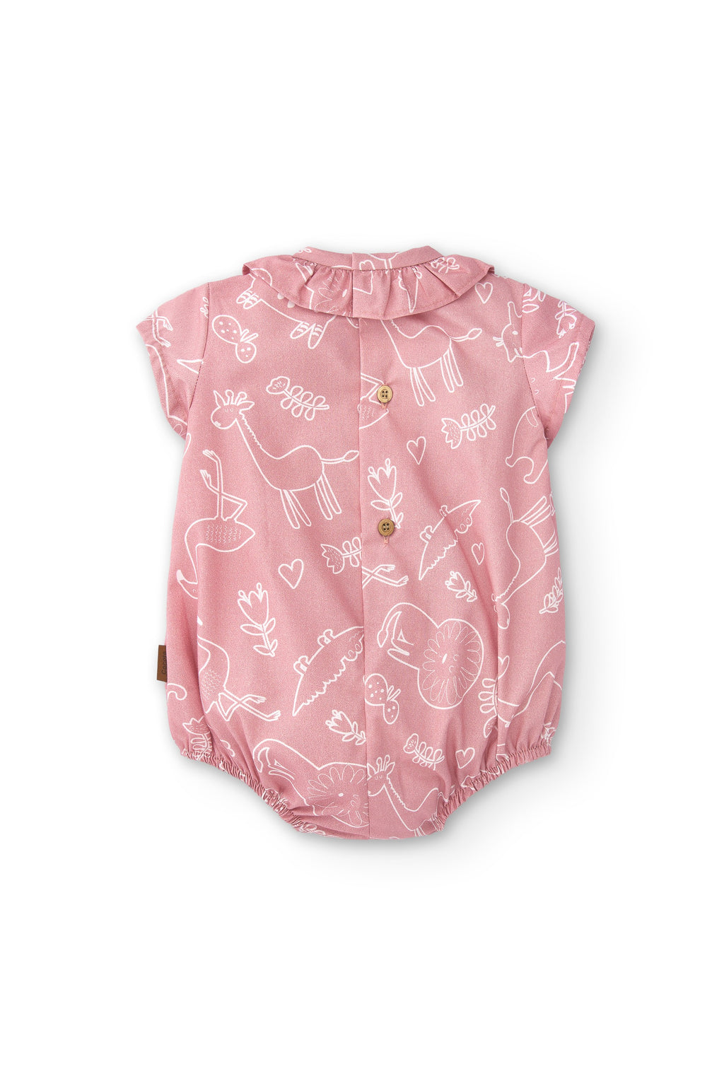 Pelele de bebé rosa Cocote & Charanga VERANO/Outlet