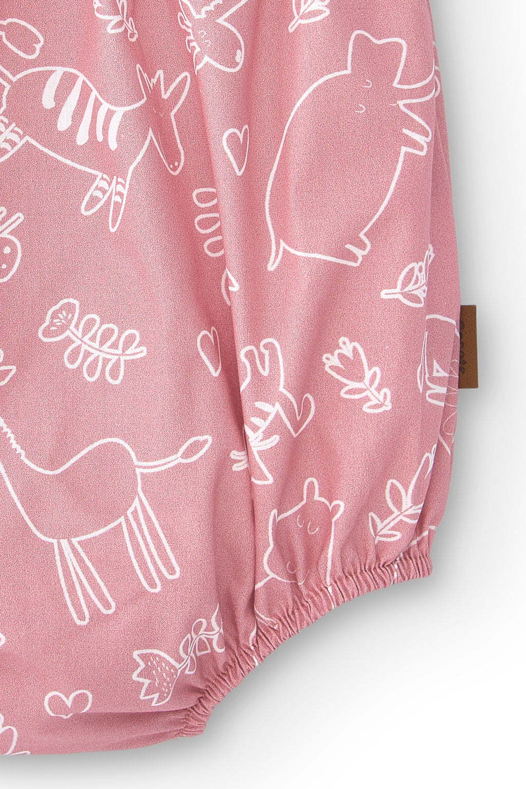 Pelele de bebé rosa Cocote & Charanga VERANO/Outlet