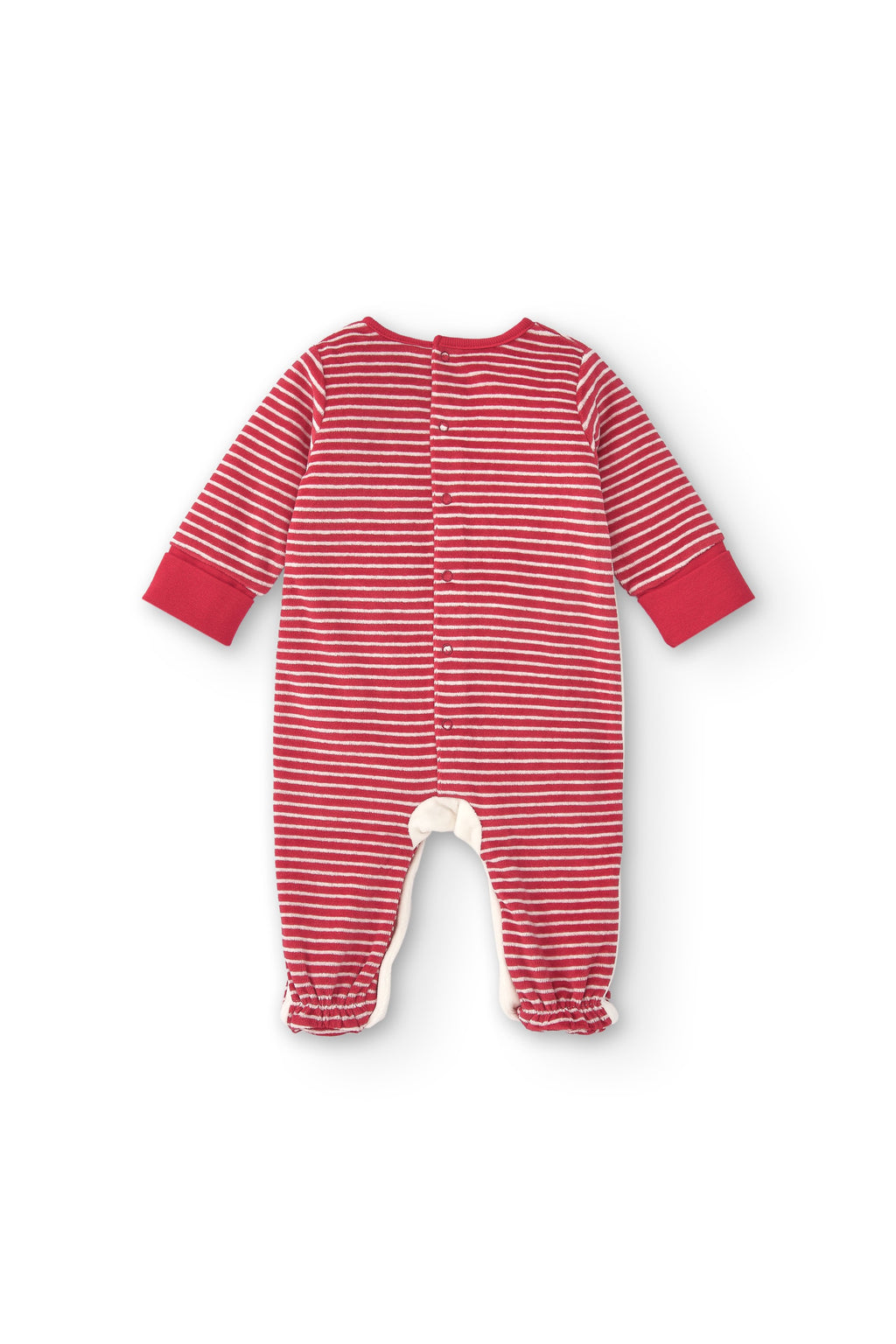 Pelele de recién nacido estampado navideño Charanga