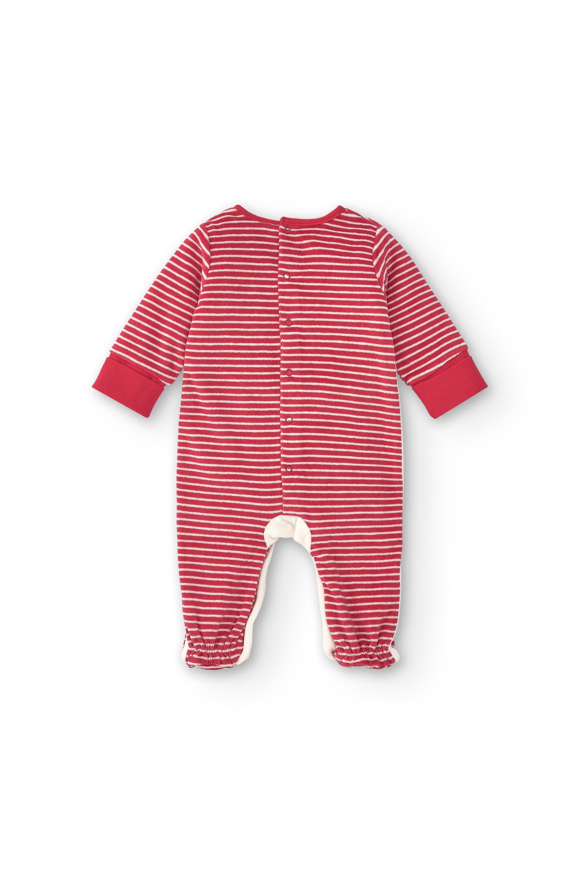 Pelele de recién nacido estampado navideño Charanga