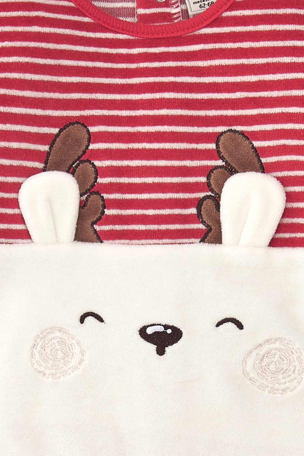 Pelele de recién nacido estampado navideño Charanga