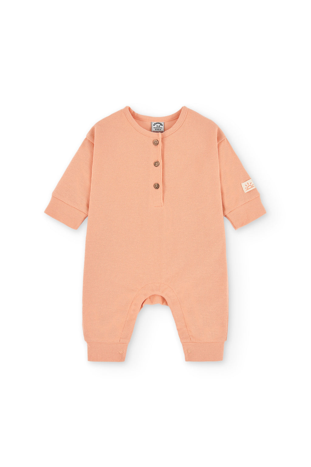Pelele de recién nacido naranja VERANO/Charanga