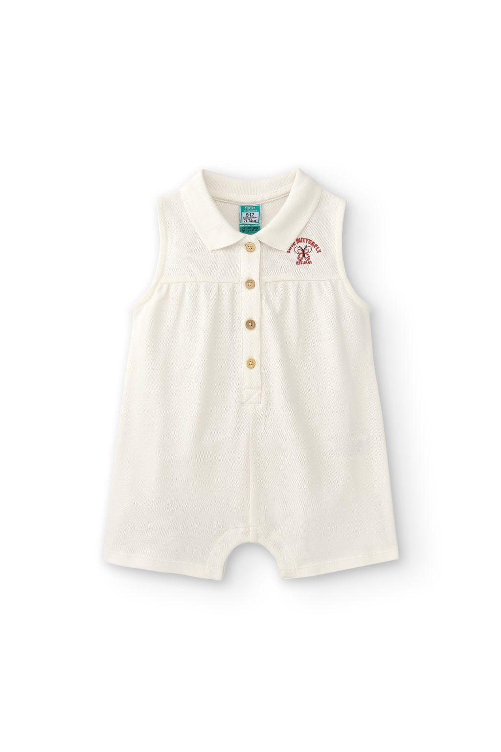 Peto de bebé crudo VERANO/Charanga