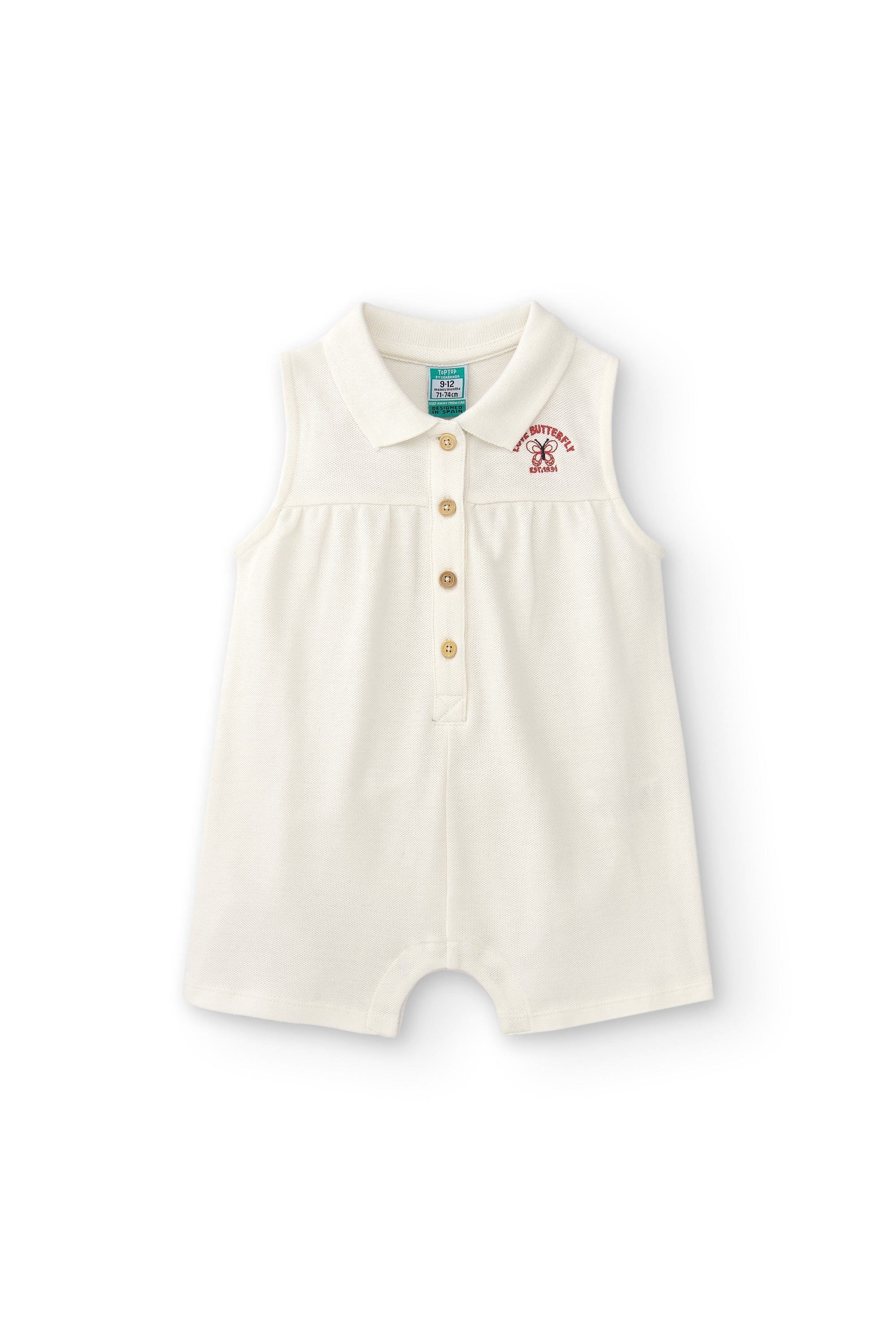 Peto de bebé crudo VERANO/Charanga