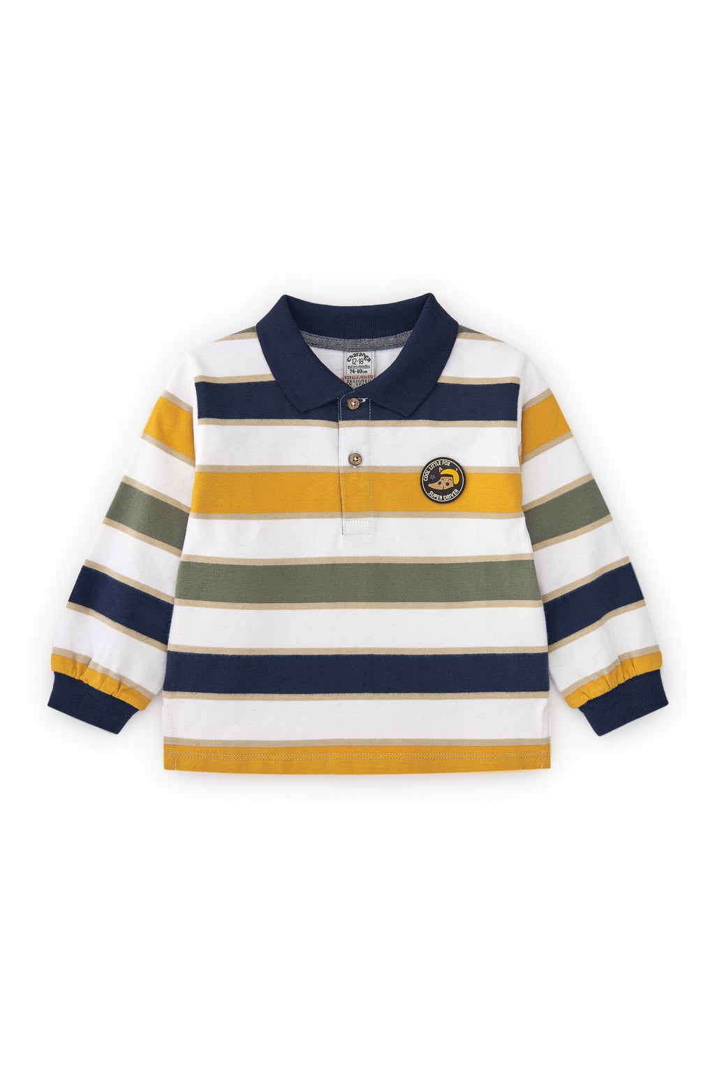 Polo de bebé a rayas Charanga