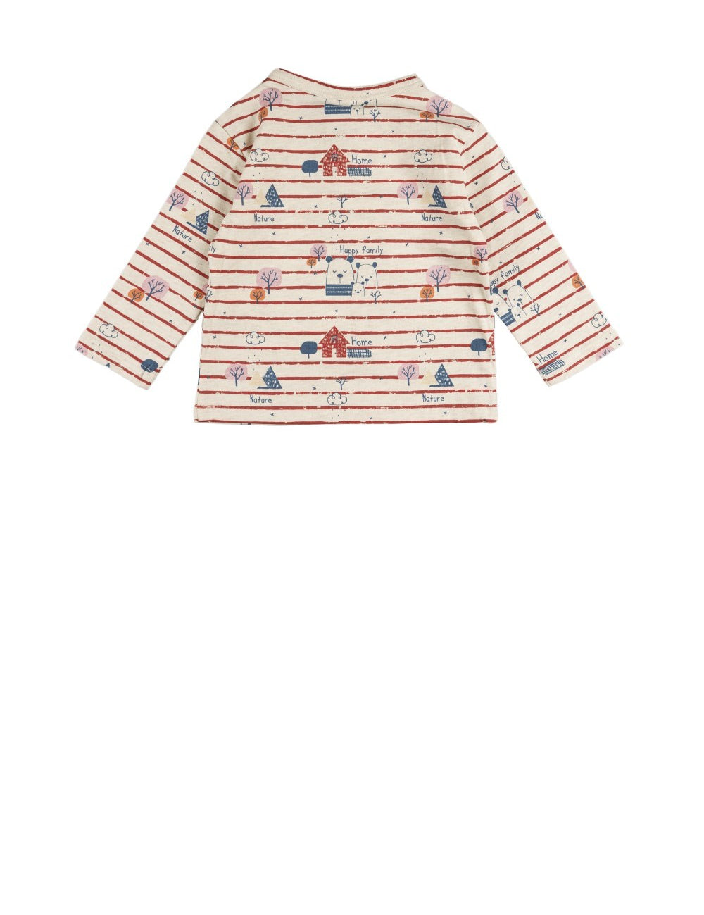 Polo de bebé a rayas rojas Outlet