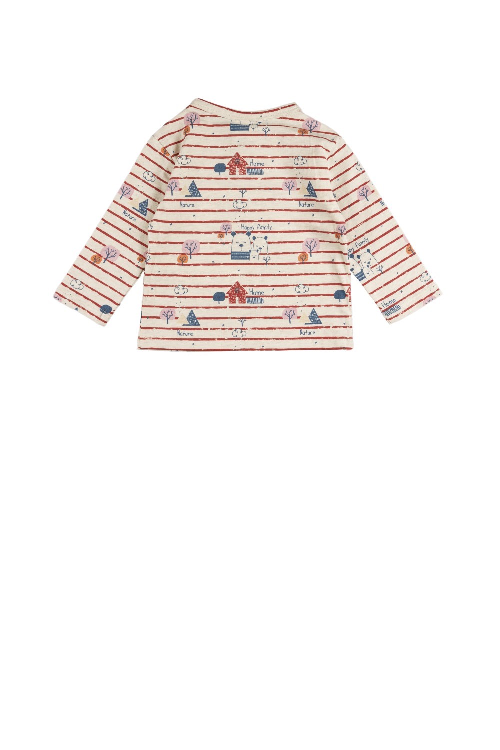 Polo de bebé a rayas rojas Outlet