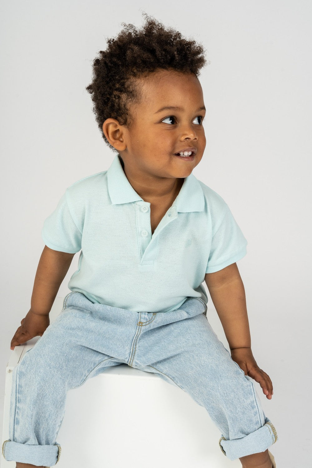 Polo de bebé aguamarina VERANO/Charanga