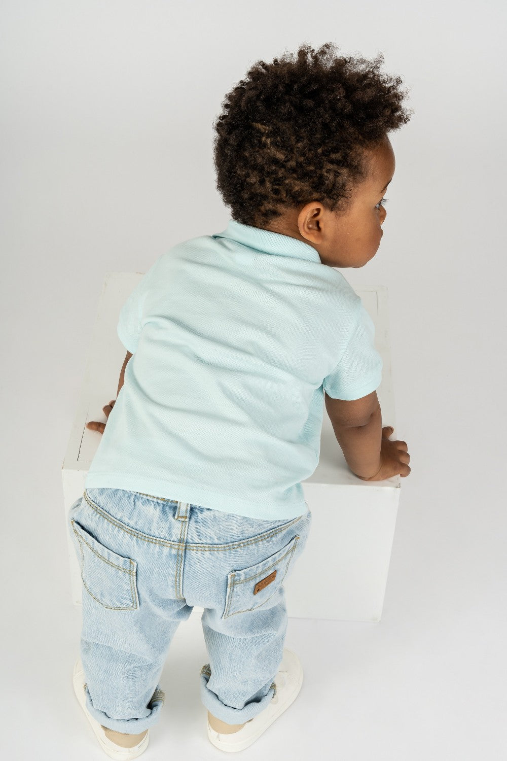 Polo de bebé aguamarina VERANO/Charanga