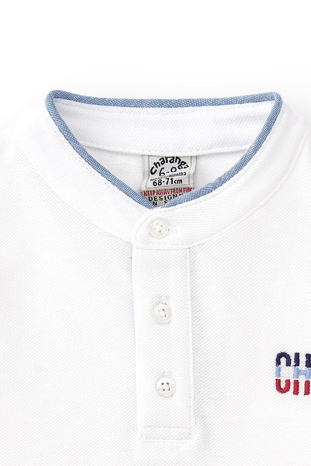 Polo de bebé blanco VERANO/Outlet