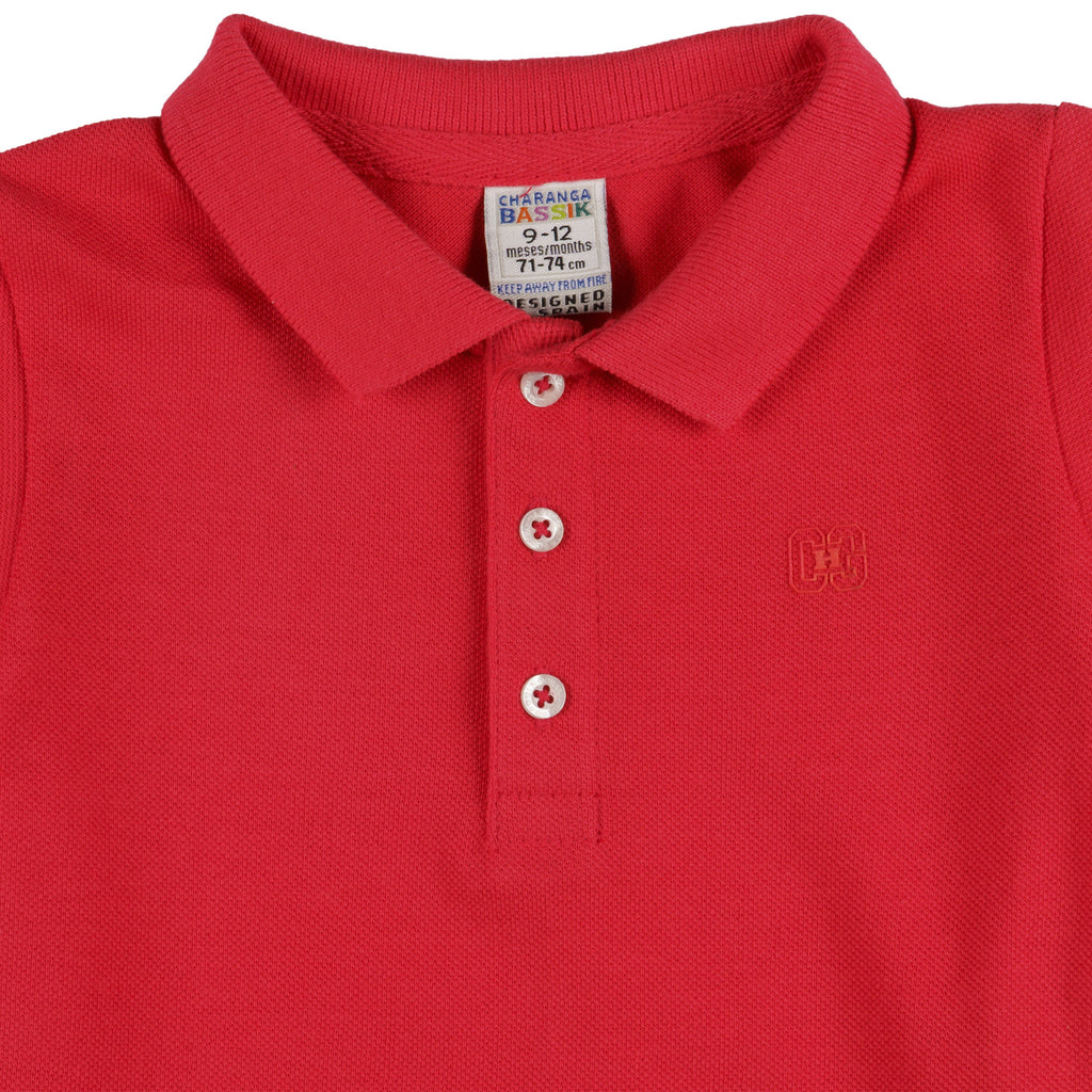 Polo de bebé rojo VERANO/Outlet
