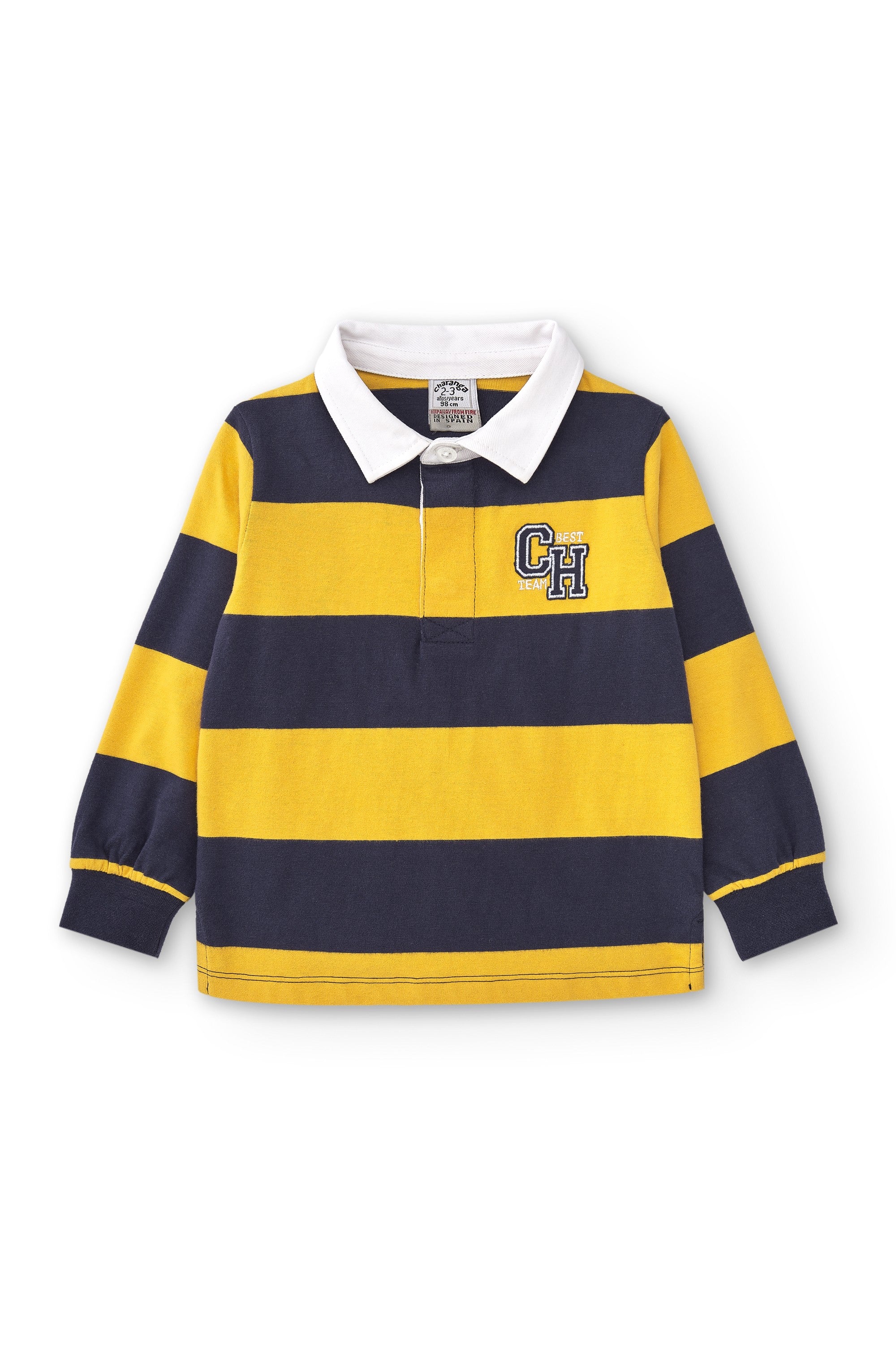 Polo de niño amarillo CHG Charanga