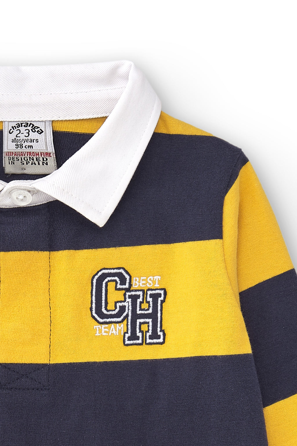 Polo de niño amarillo CHG Charanga