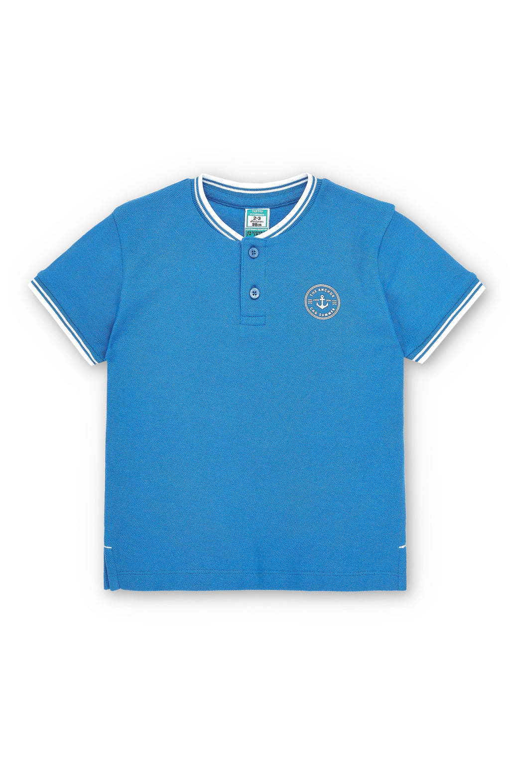 Polo de niño azulon VERANO/Charanga