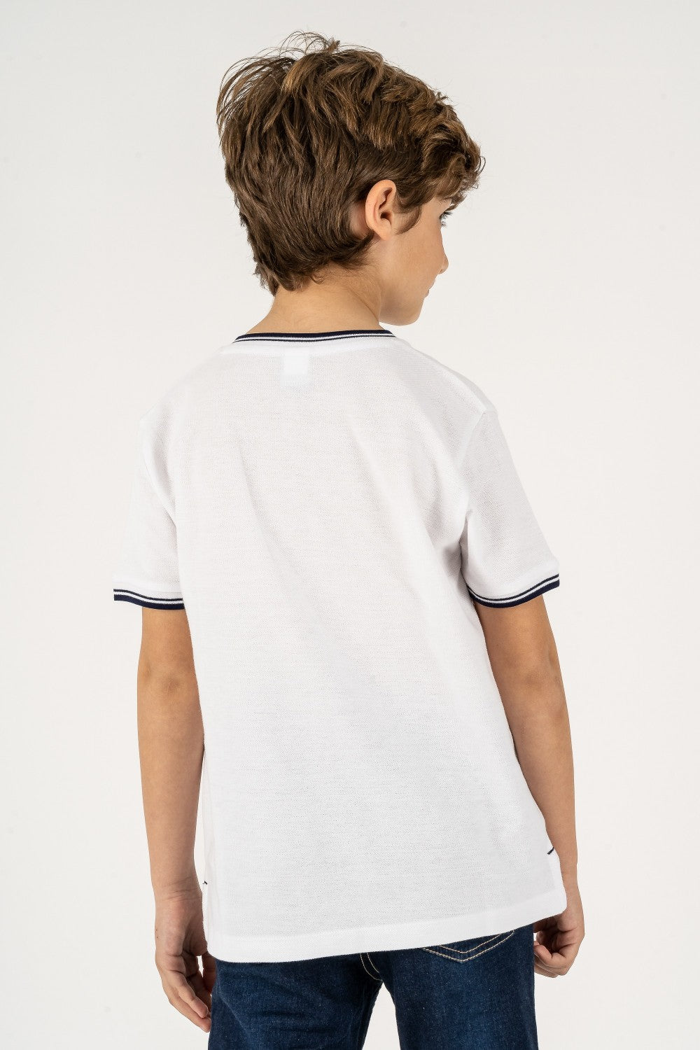 Polo de niño blanco VERANO/Charanga