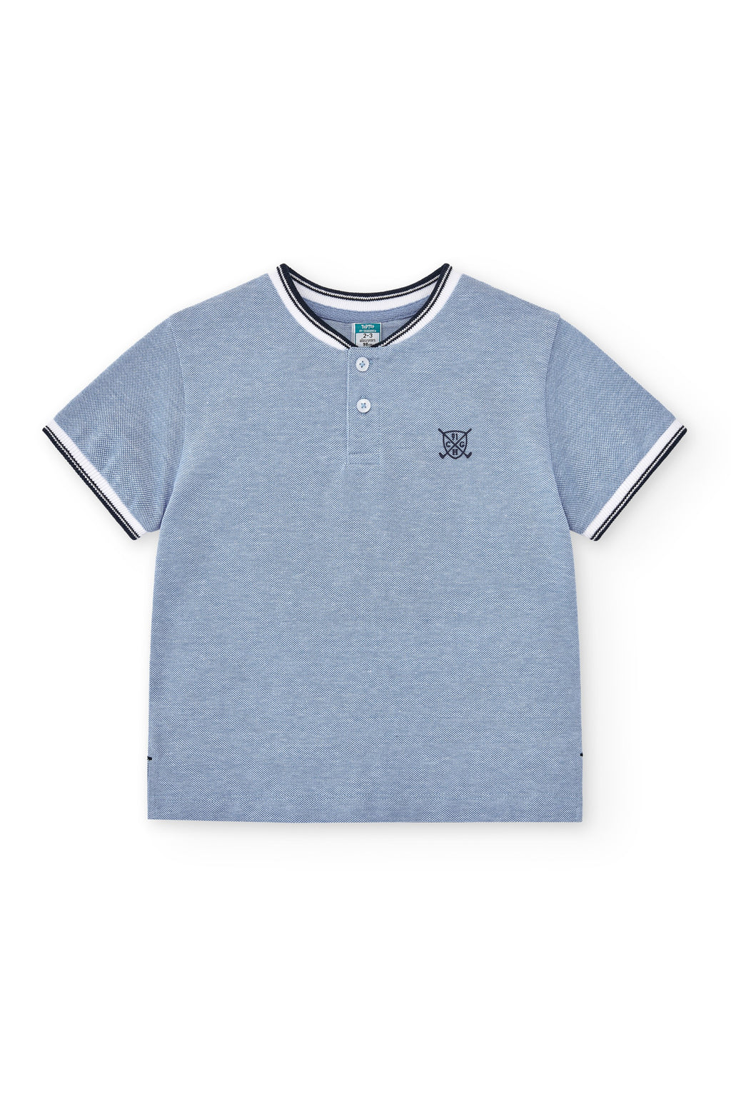 Polo de niño celeste VERANO/Charanga