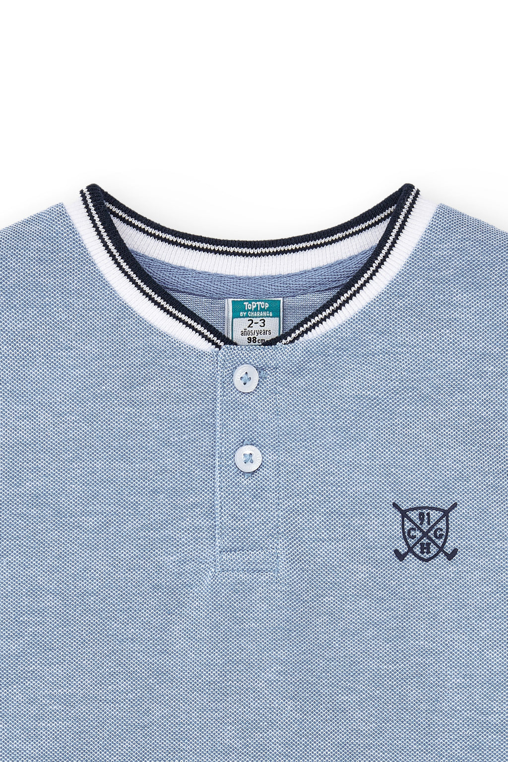 Polo de niño celeste VERANO/Charanga