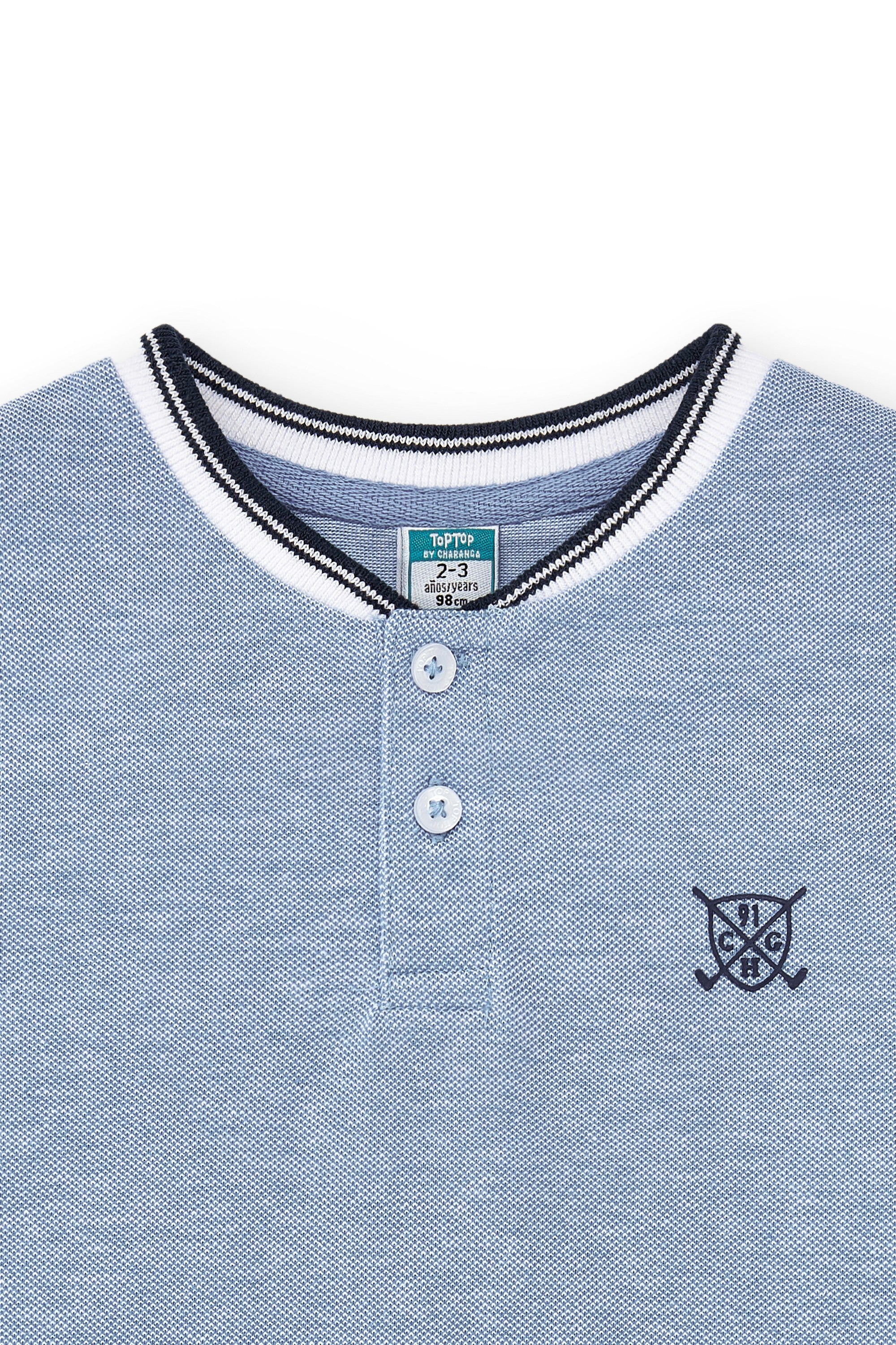 Polo de niño celeste VERANO/Charanga