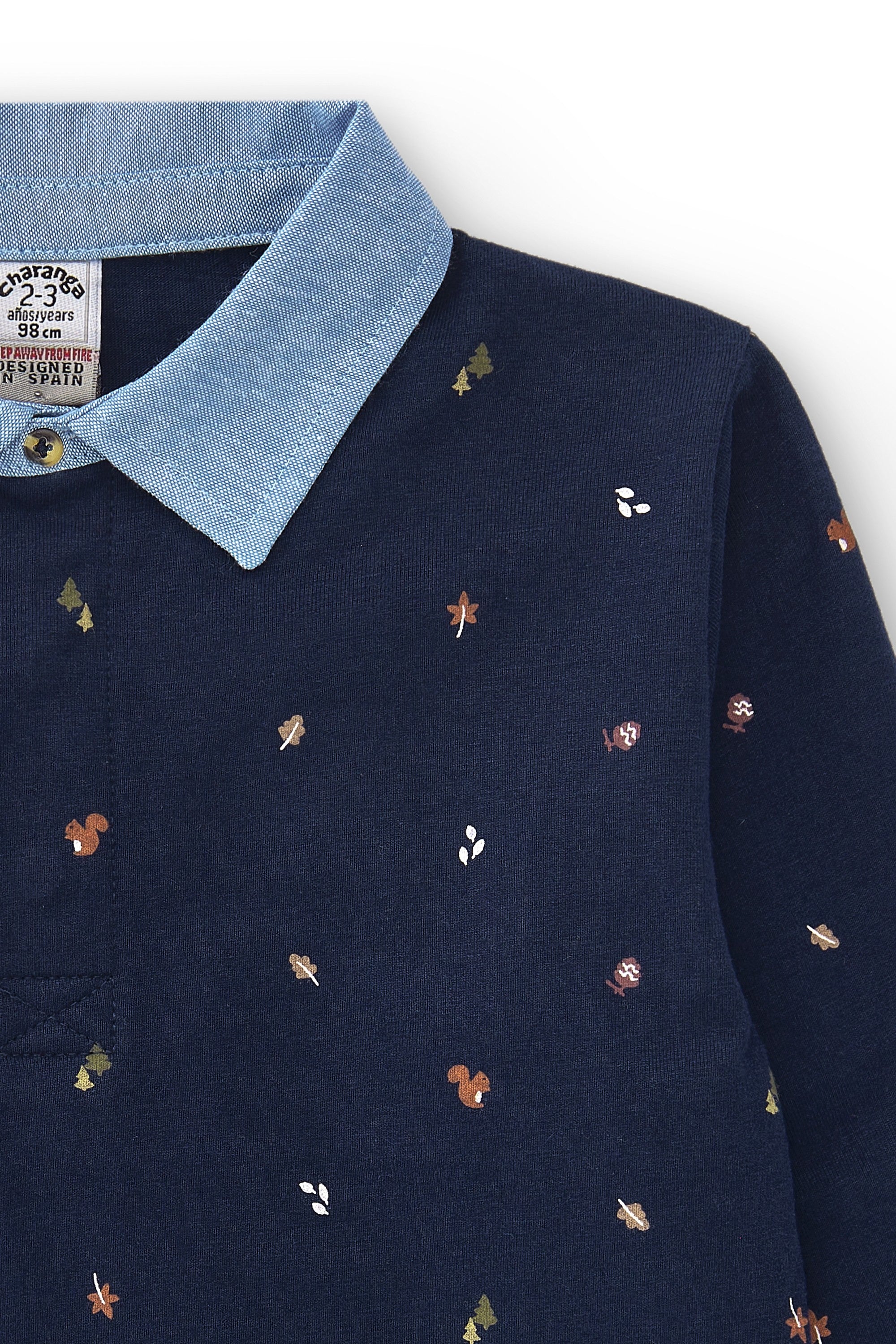 Polo de niño estampado Charanga