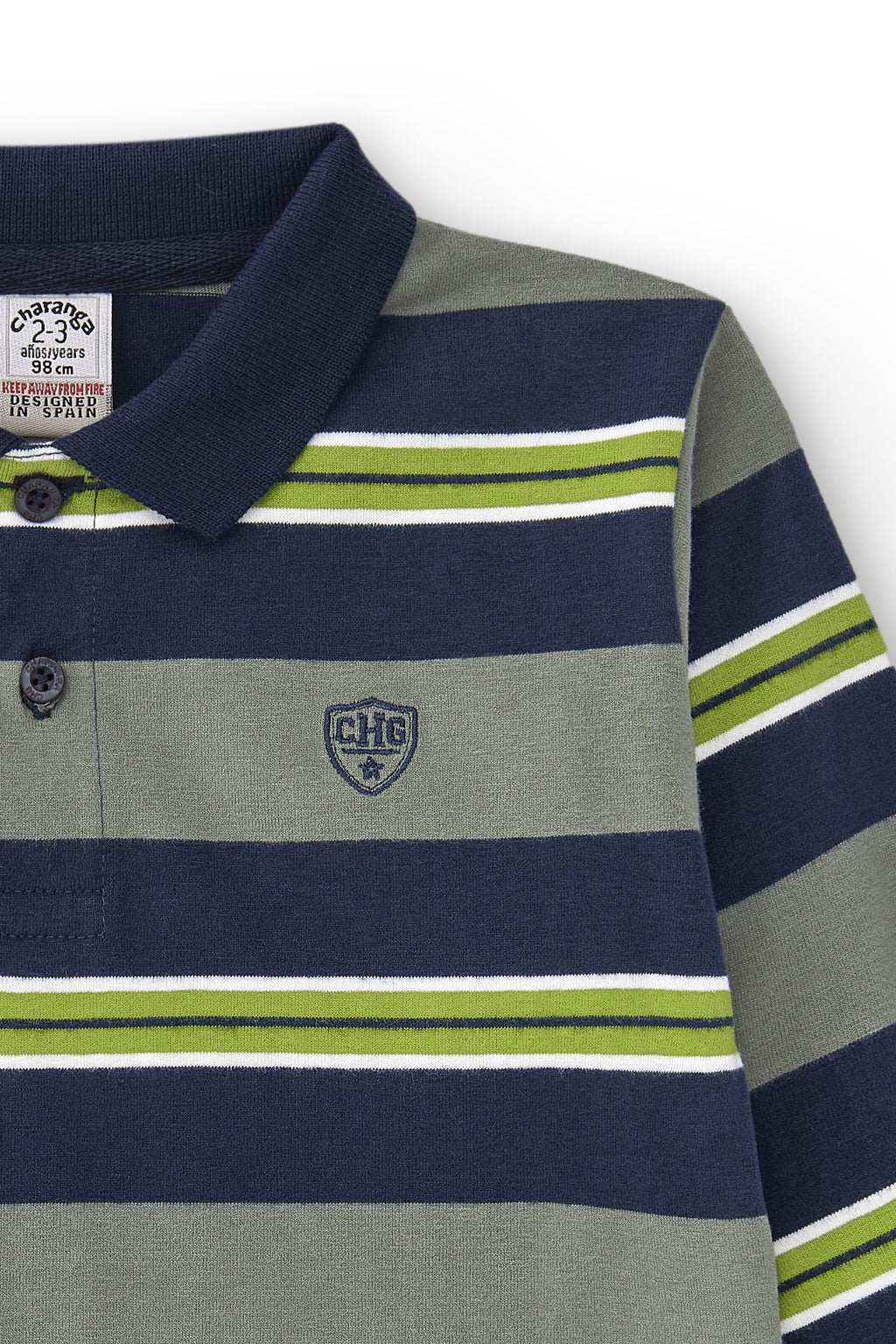 Polo de niño kaki Charanga