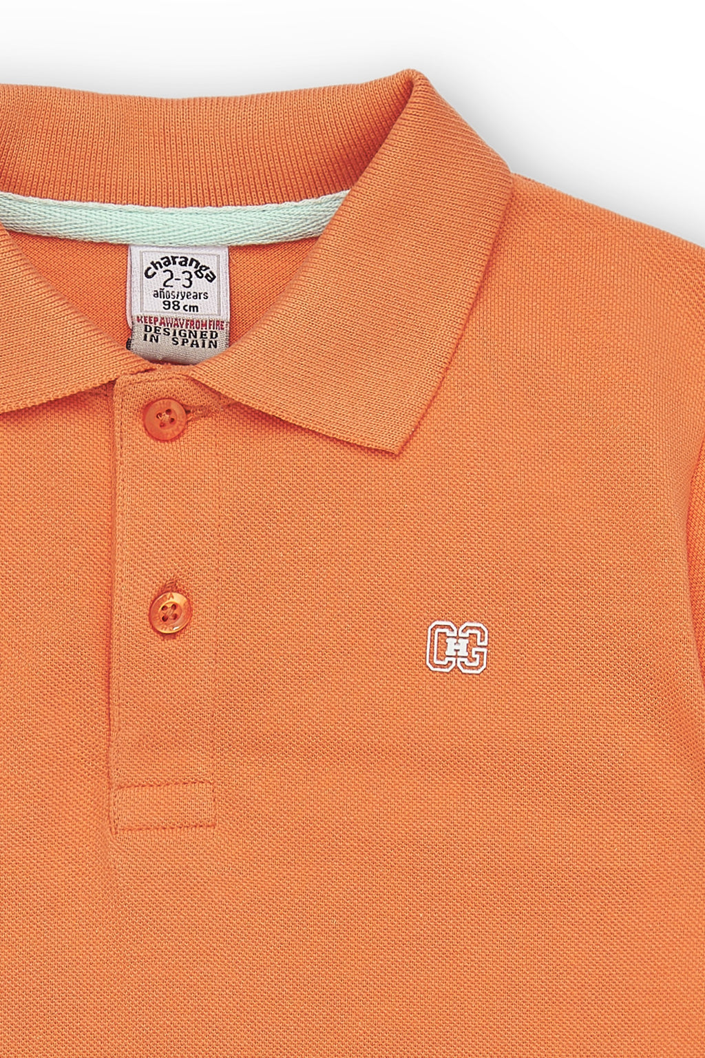 Polo de niño naranja VERANO/Charanga