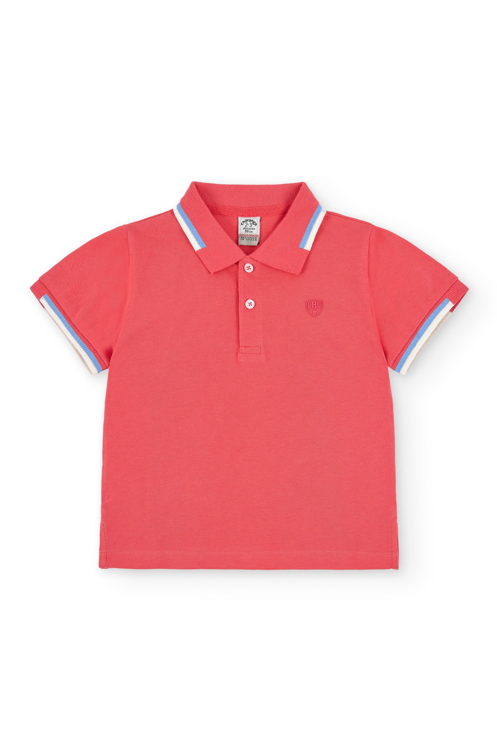 Polo de niño rojo VERANO/Charanga