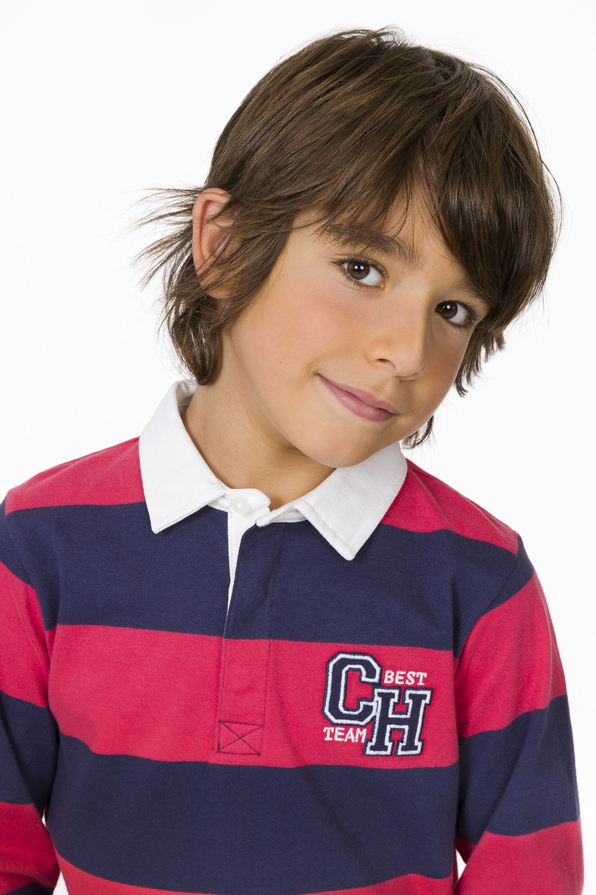 Polo de niño rojo CHG Charanga