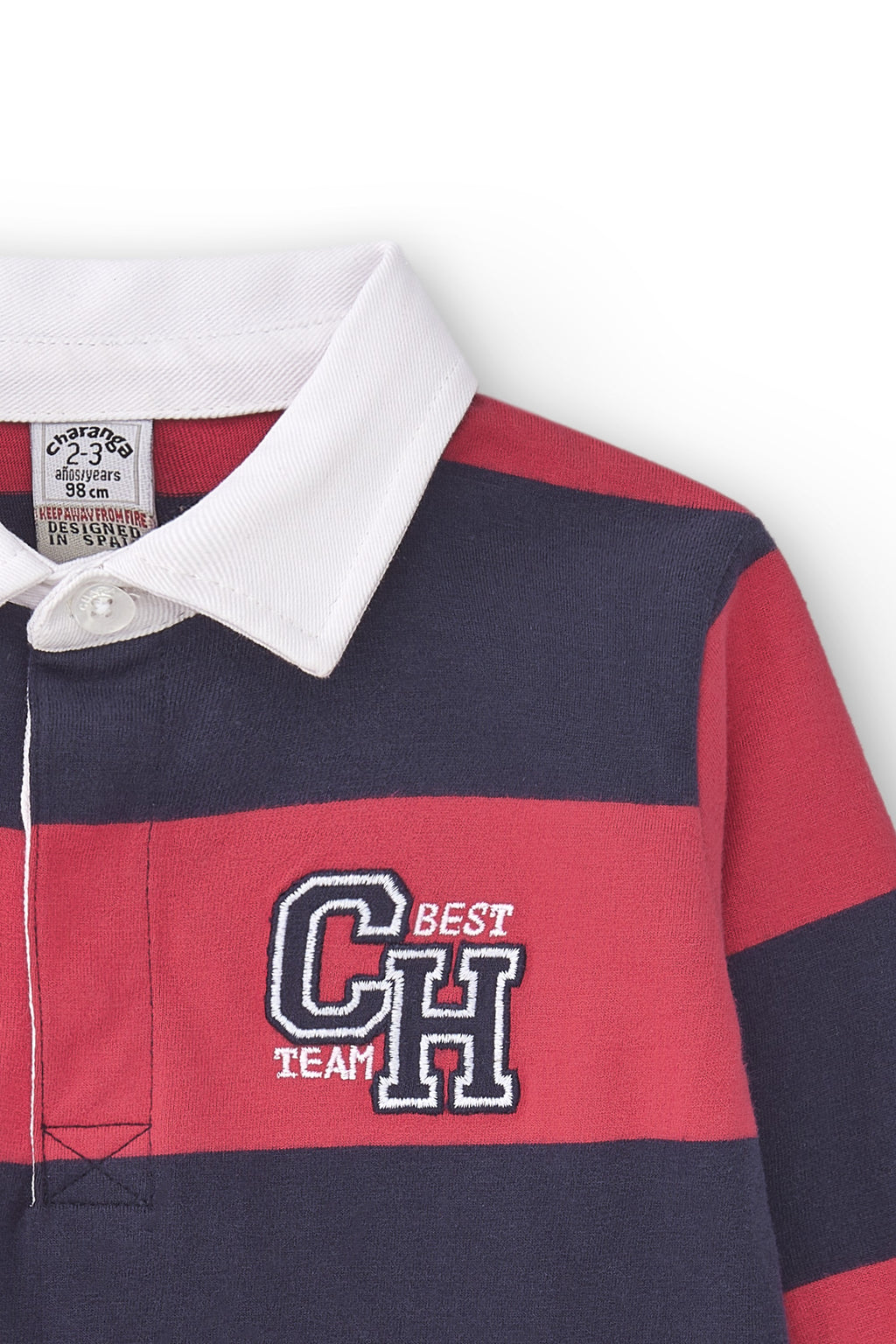 Polo de niño rojo CHG Charanga