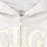 CHG girl's gray open sweatshirt