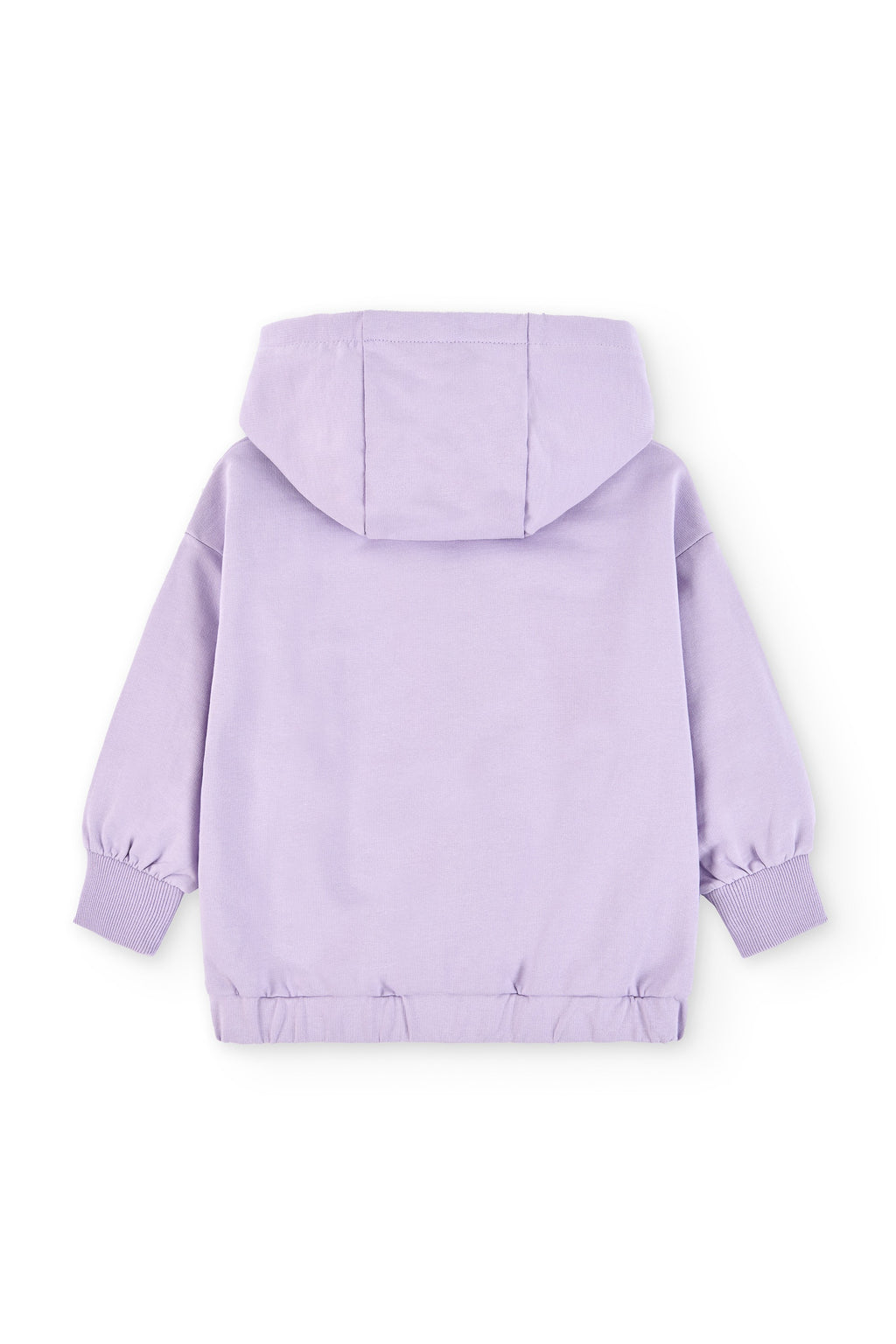 Sudadera de niña morado VERANO/Charanga