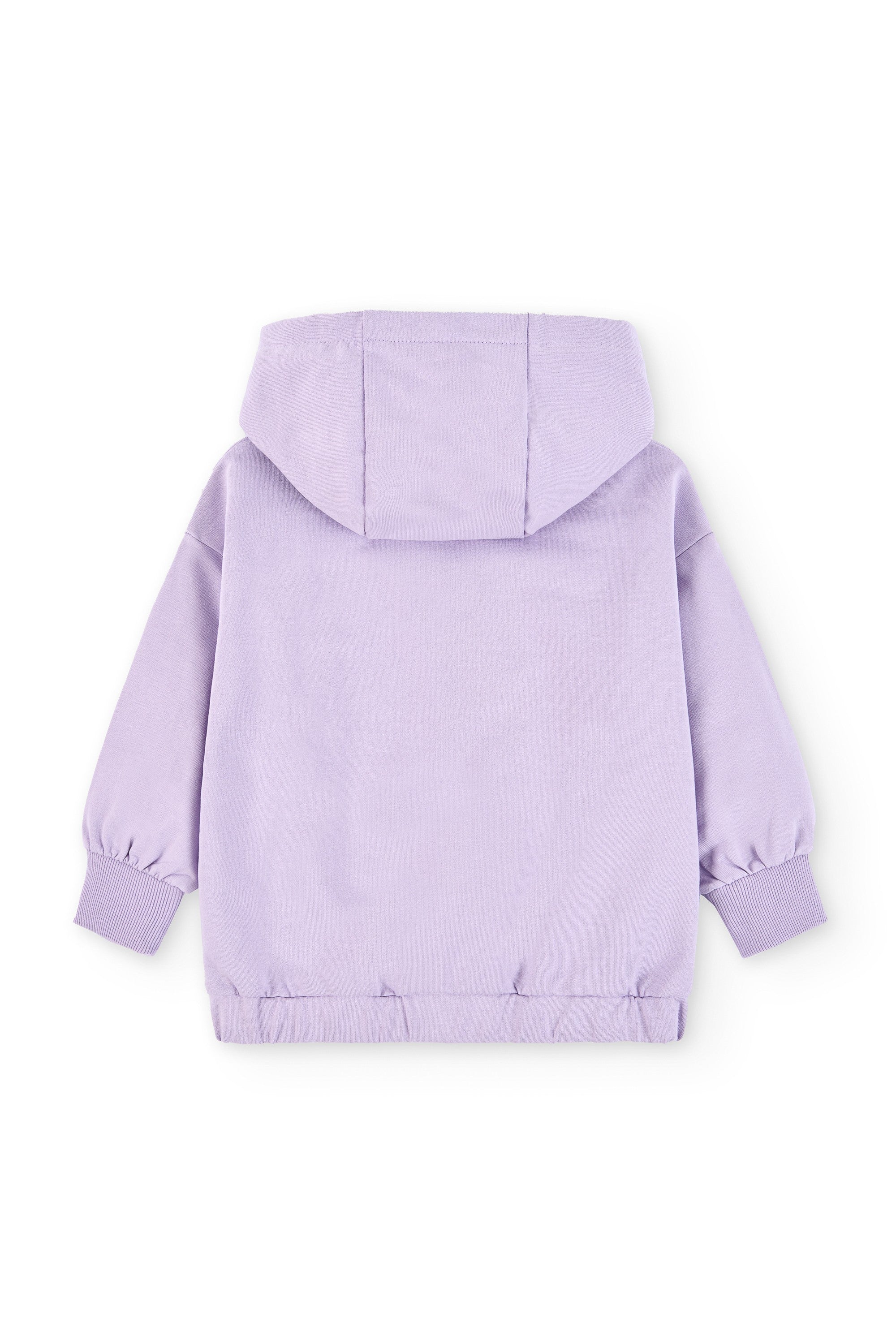 Sudadera de niña morado VERANO/Charanga