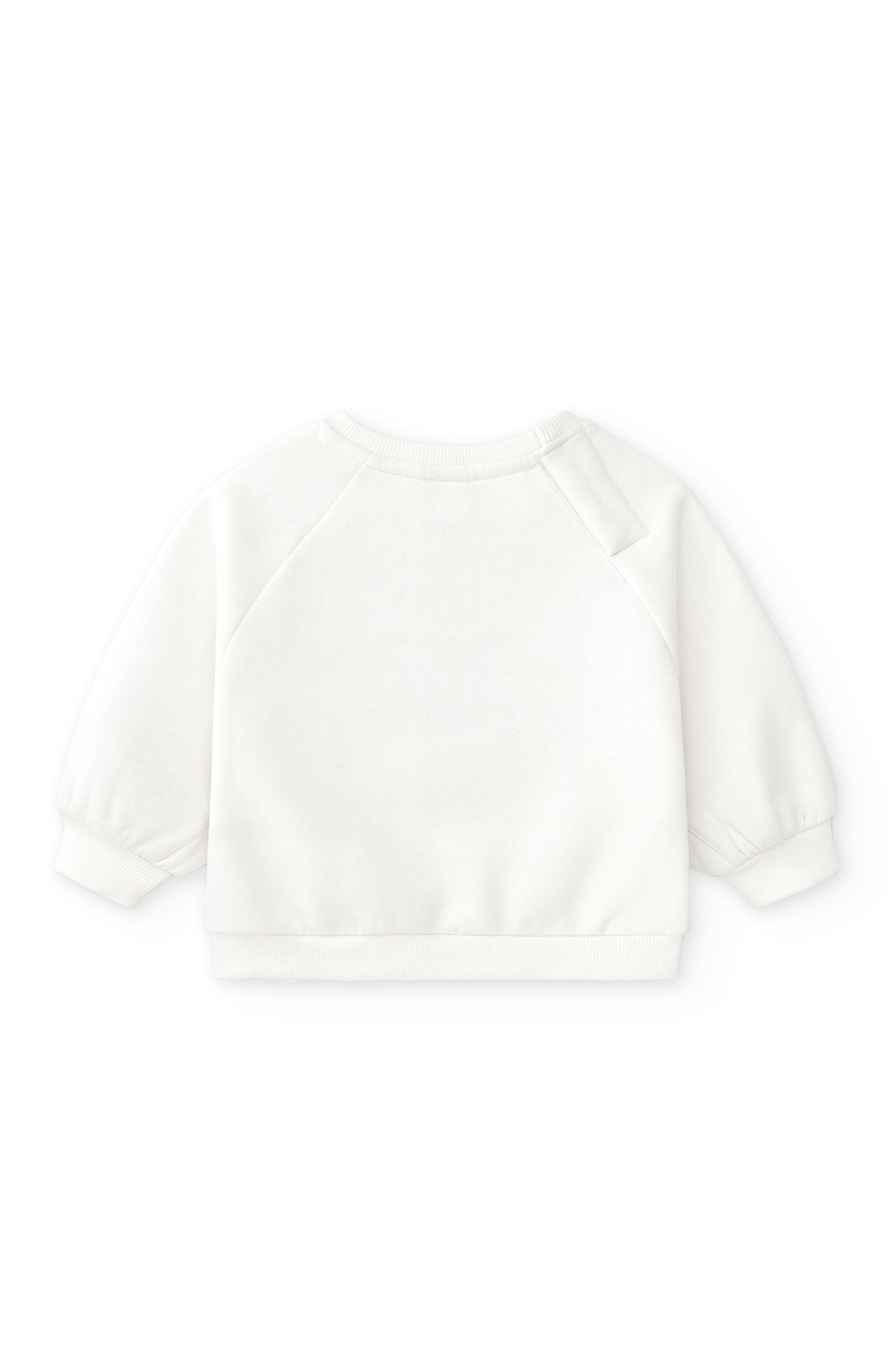 Sudadera de bebé en color crudo con dibujo de murciélago Charanga