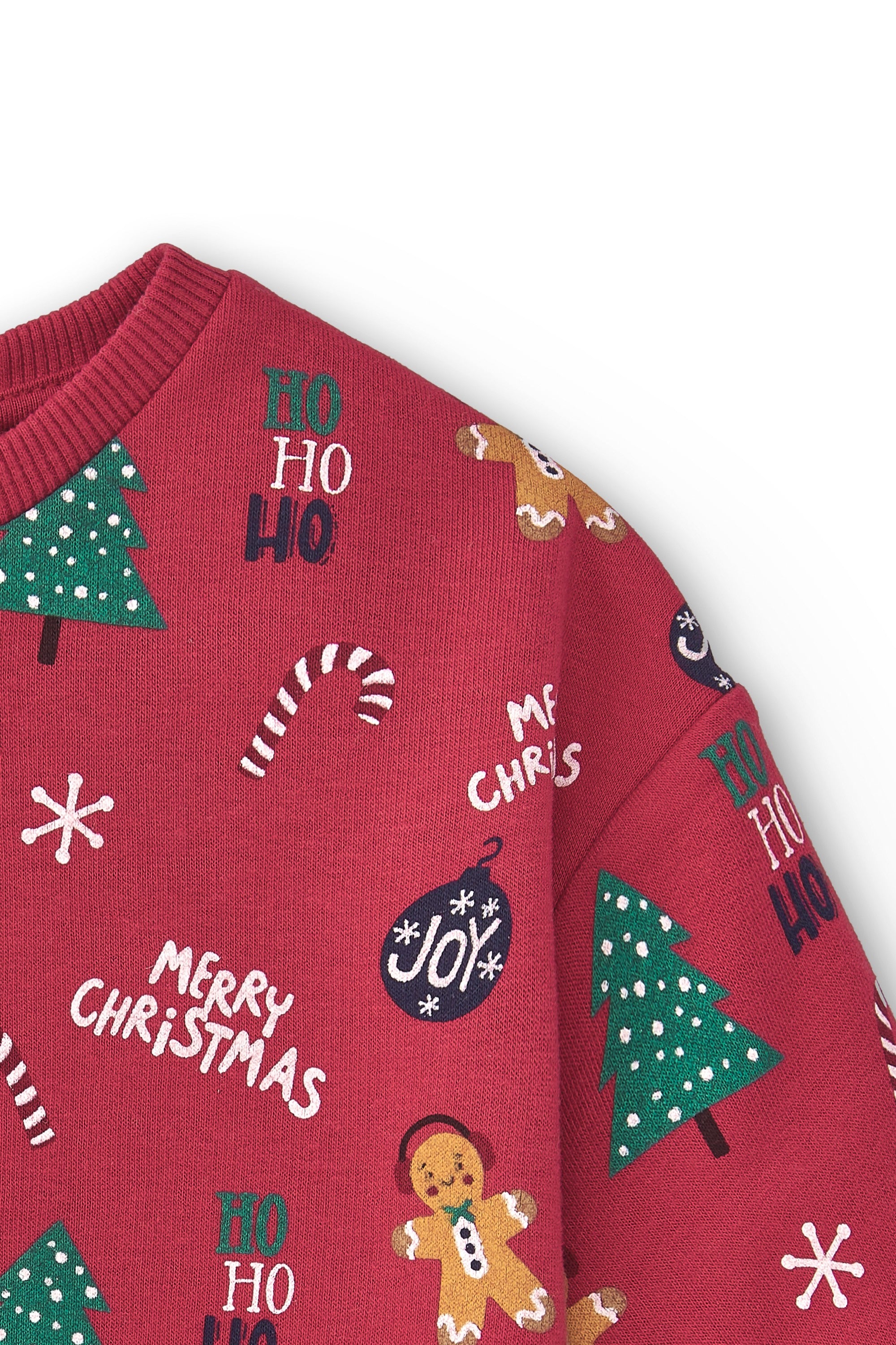 Sudadera de bebé con estampado navideño Charanga