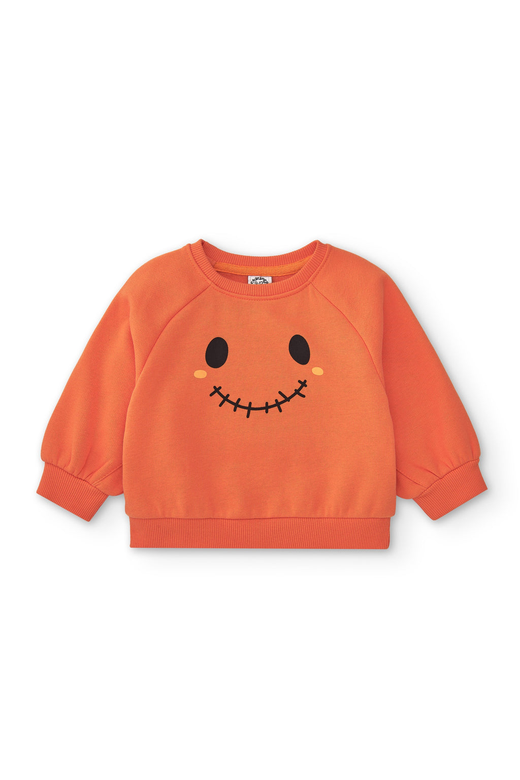 Sudadera de bebé naranja calabaza Charanga