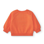 Sudadera de bebé naranja calabaza Charanga
