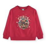 Sudadera de niña con estampado navideño Charanga