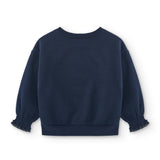 Navy blue girl's sweatshirt
