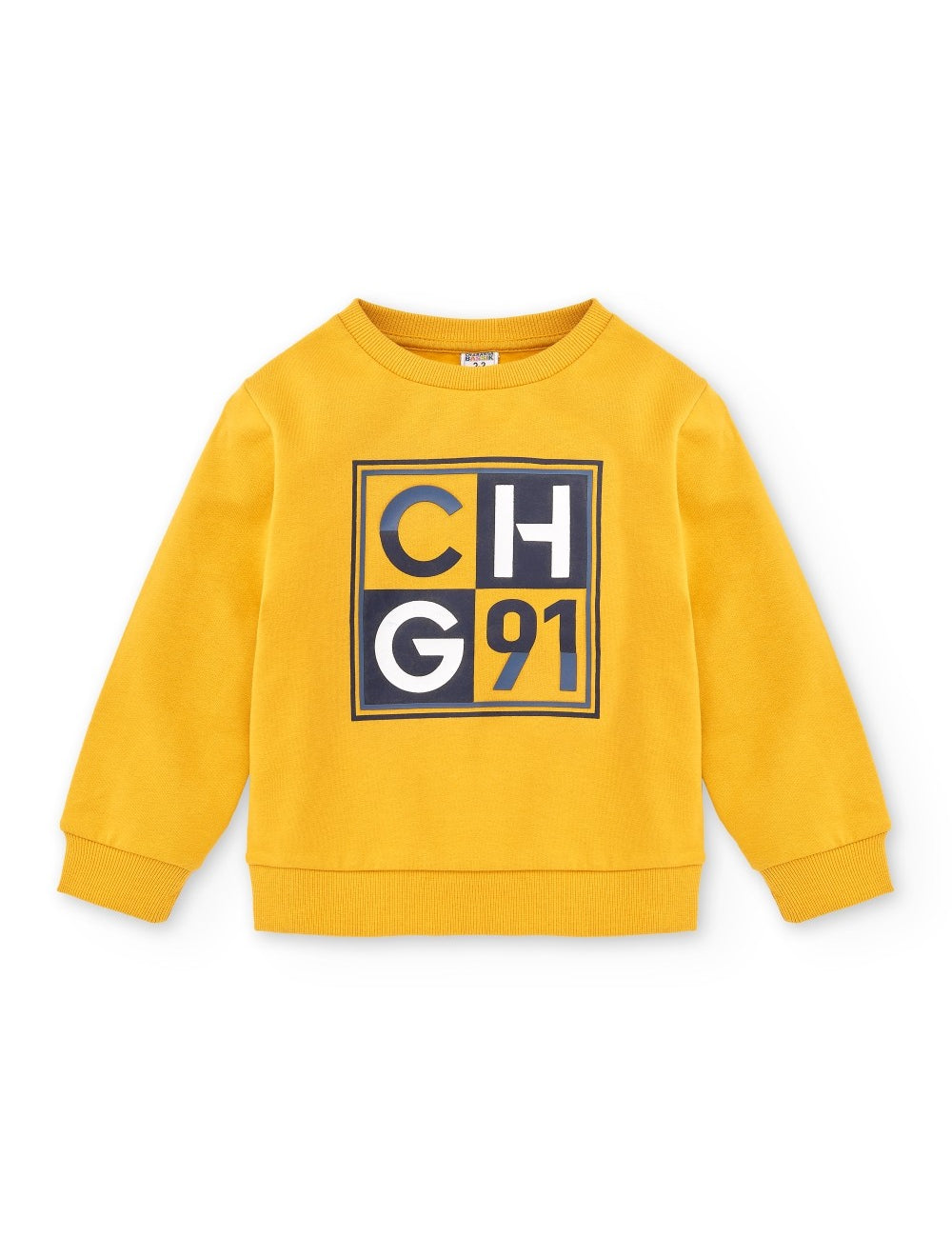 Sudadera cerrada de niño amarillo CHG Charanga