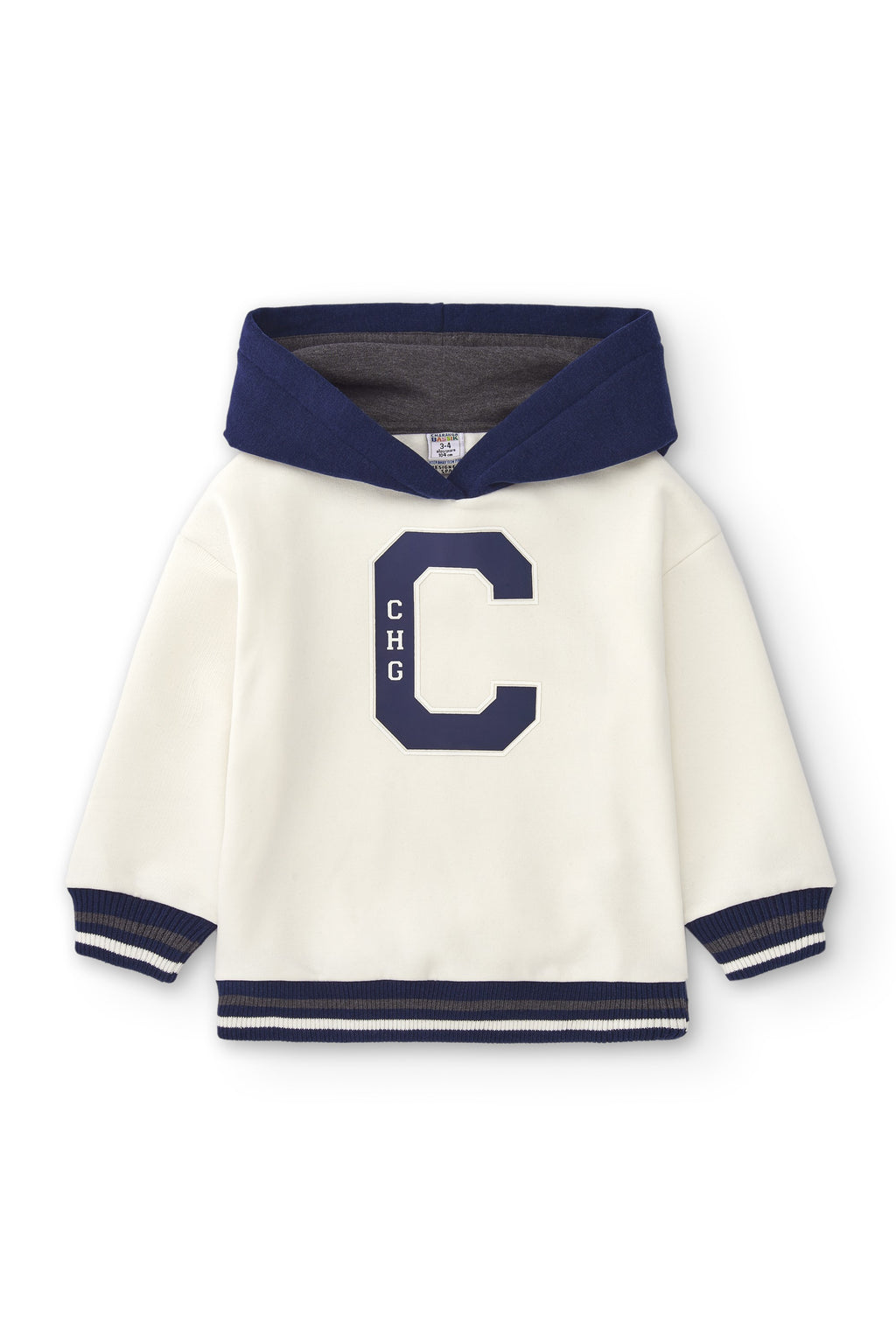 Sudadera cerrada de niño crudo CHG Charanga