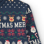 Sudadera cerrada de niño estampado navideño Charanga