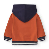 CHG orange boy's closed sweatshirt
