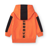 Orange Tokyo boy's closed sweatshirt