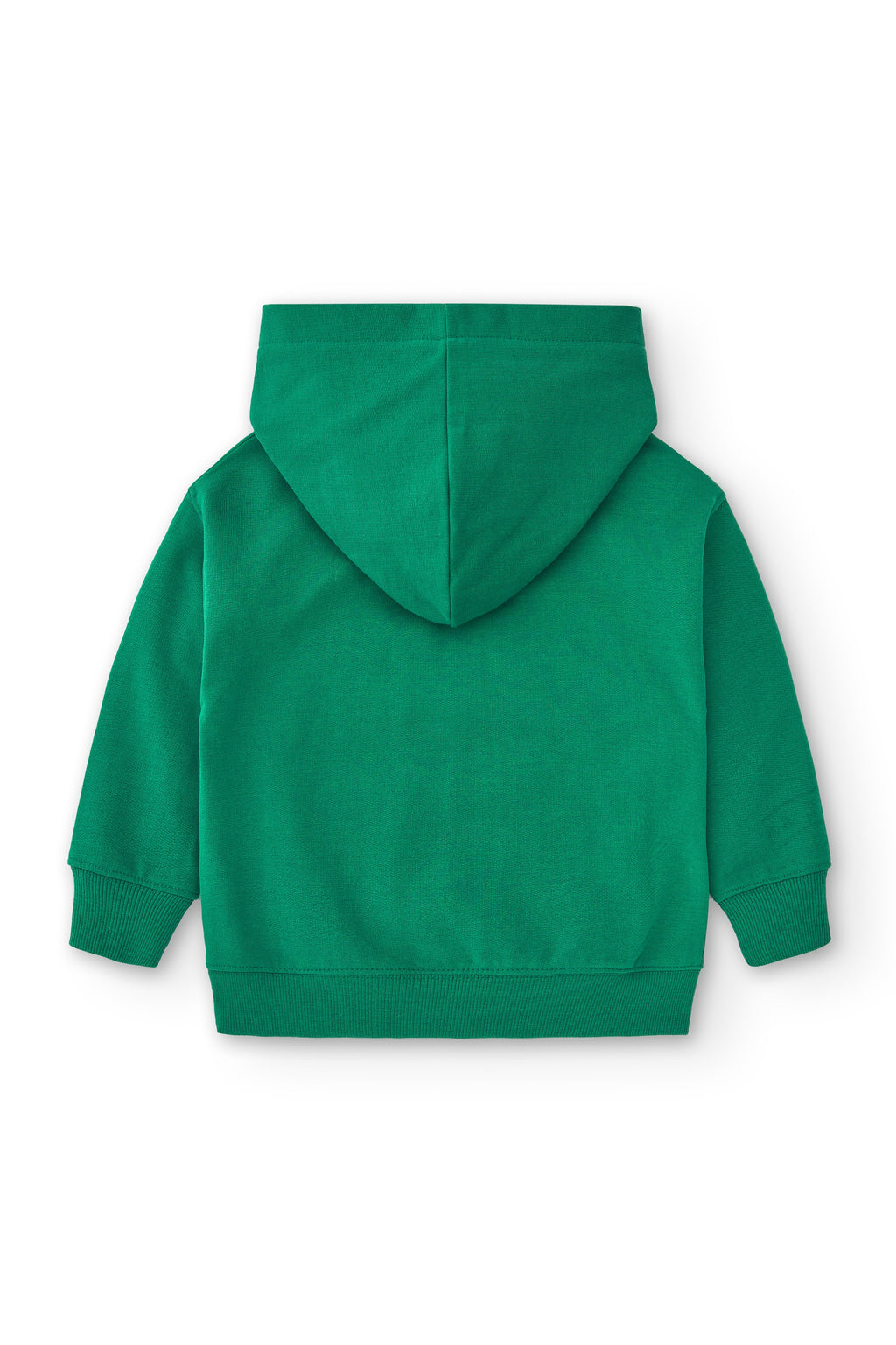 Sudadera cerrada de niño verde Charanga