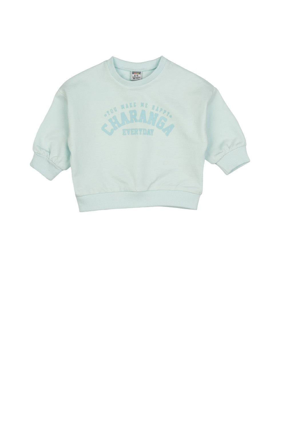 Sudadera de bebé aguamarina VERANO/Charanga