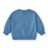 Smile blue baby sweatshirt