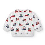 Sudadera de bebé estampado navideño Outlet