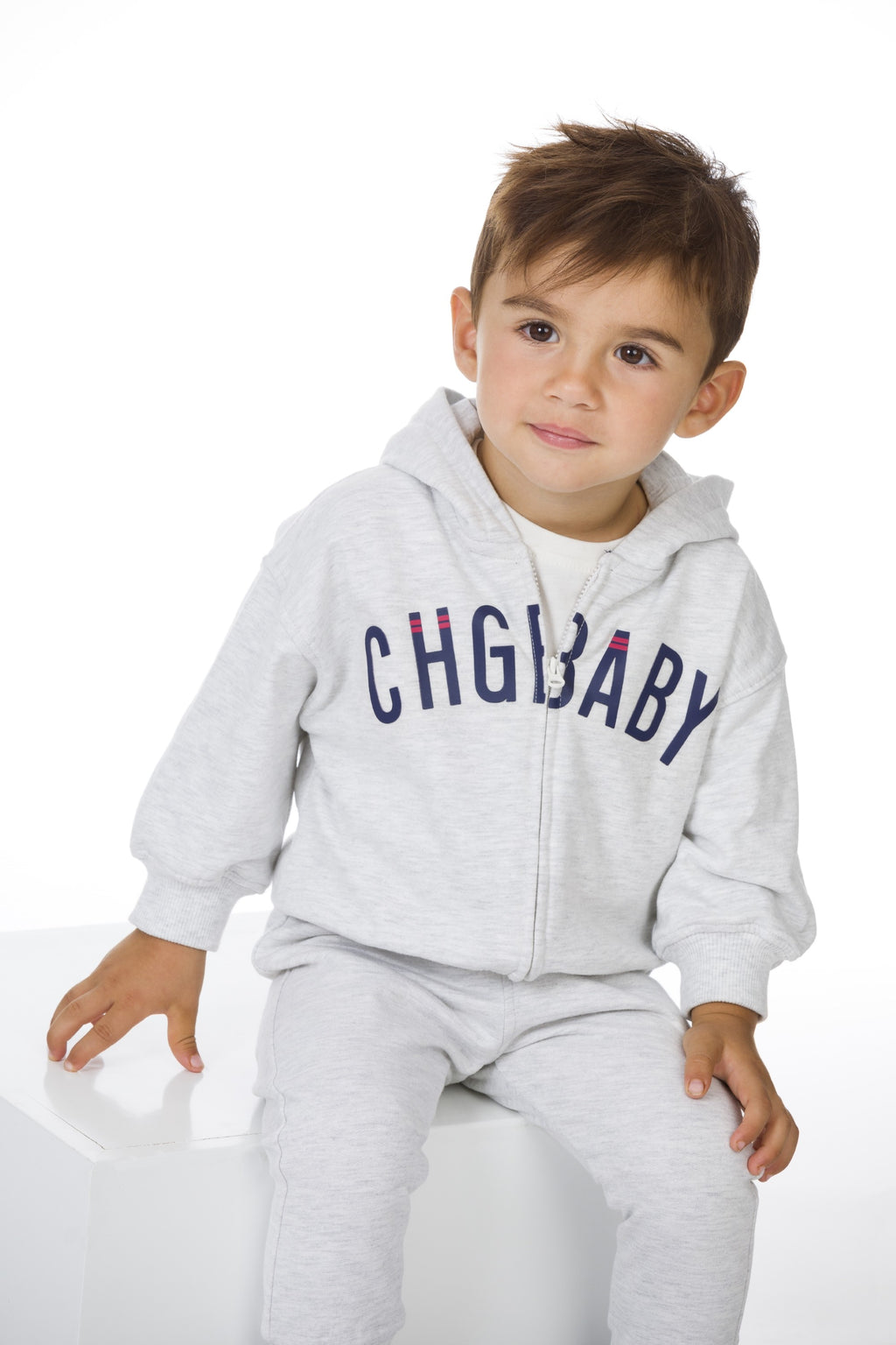 Sudadera de bebé gris CHG baby Charanga