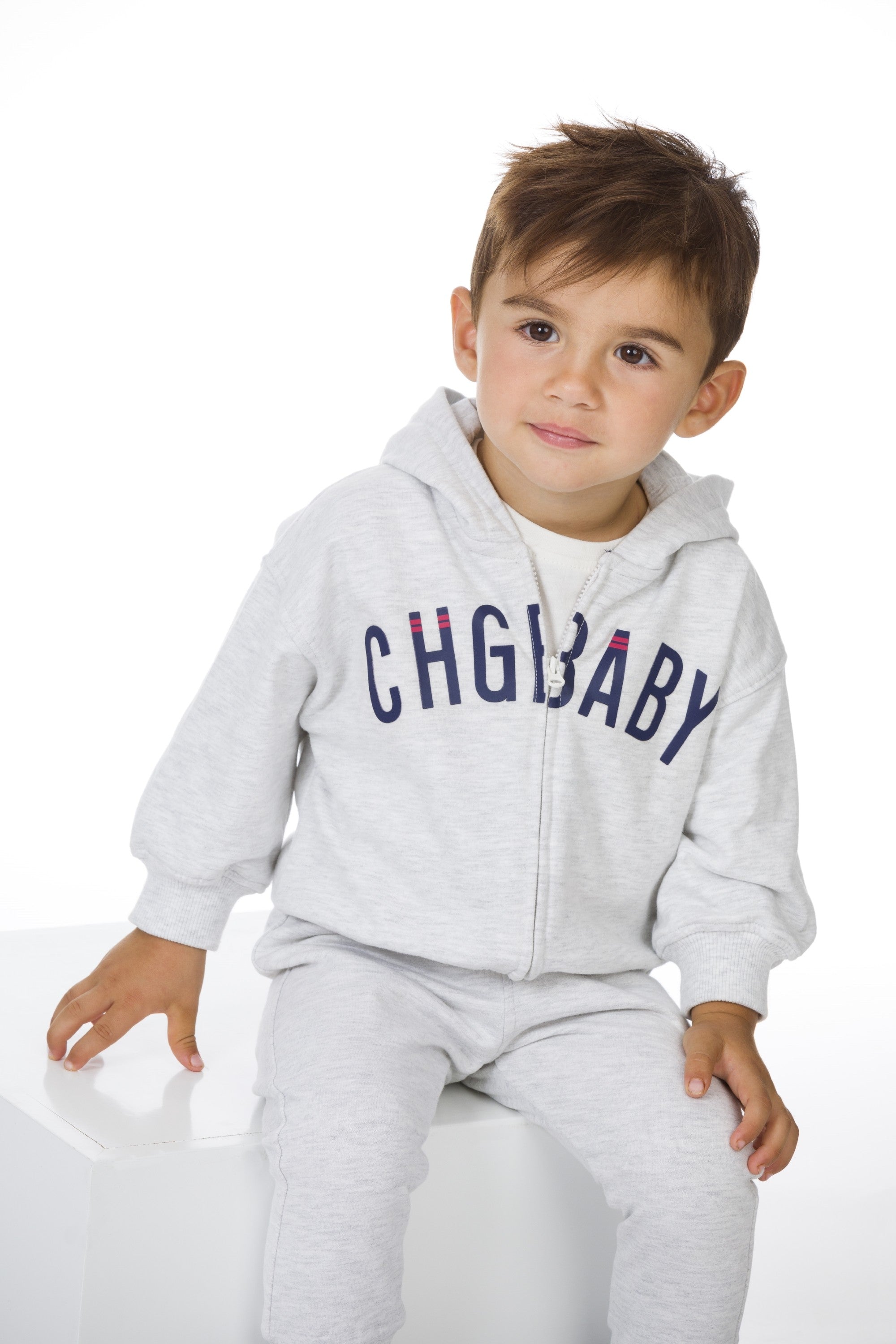 Sudadera de bebé gris CHG baby Charanga