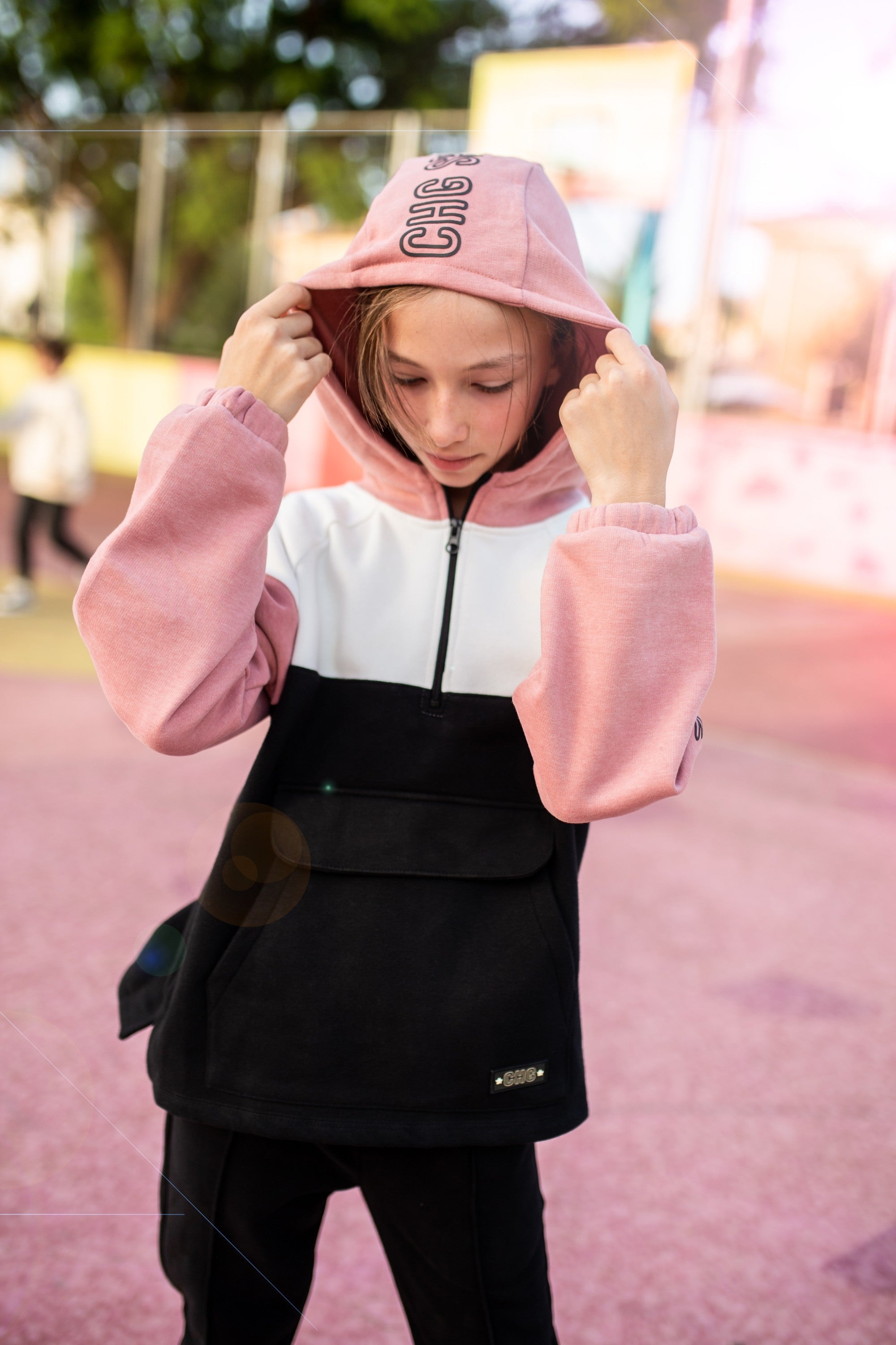 Sudadera de niña multicolor CHG Outlet