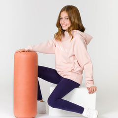 Sudadera de niña color rosa Outlet